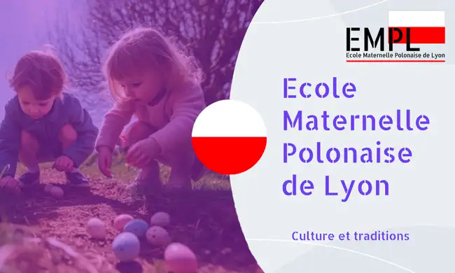 ecole maternelle polonaise chasse oeufs paques